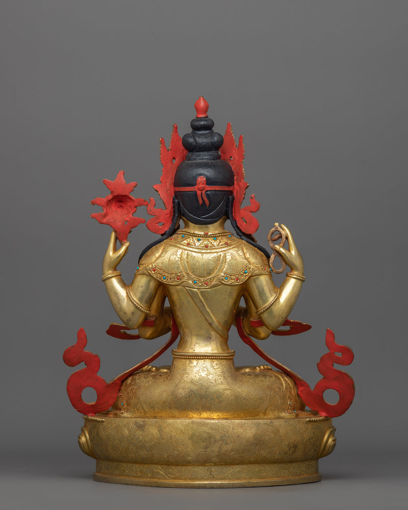 Beautiful Chenrezig Sculpture | A Symbol of Boundless Love