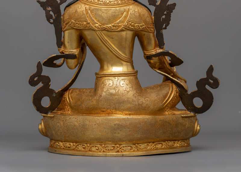 Handmade Statue of Syamatara Sculpture | Buddhist Spiritual Decor