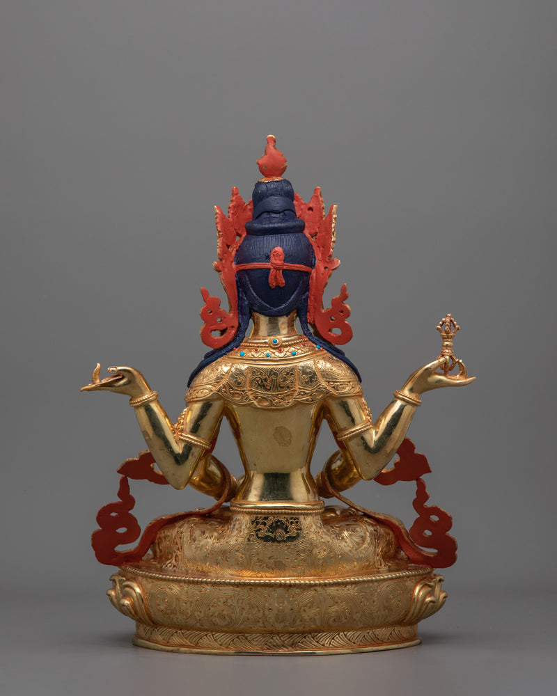 The Goddess of Wisdom Prajnaparamita Statue | Tibetan Buddhism Sacred Artwork