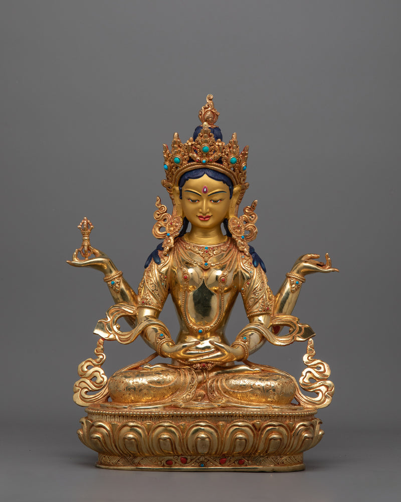 Goddess of Wisdom Prajnaparamita Statue