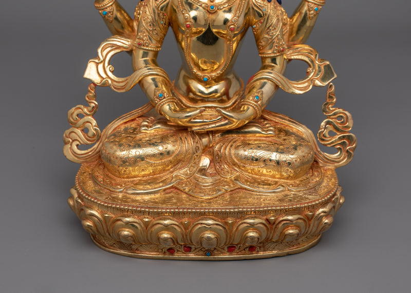 The Goddess of Wisdom Prajnaparamita Statue | Tibetan Buddhism Sacred Artwork