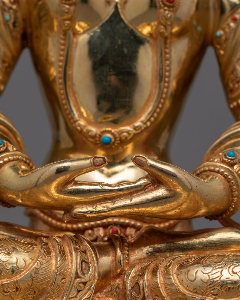 The Goddess of Wisdom Prajnaparamita Statue | Tibetan Buddhism Sacred Artwork