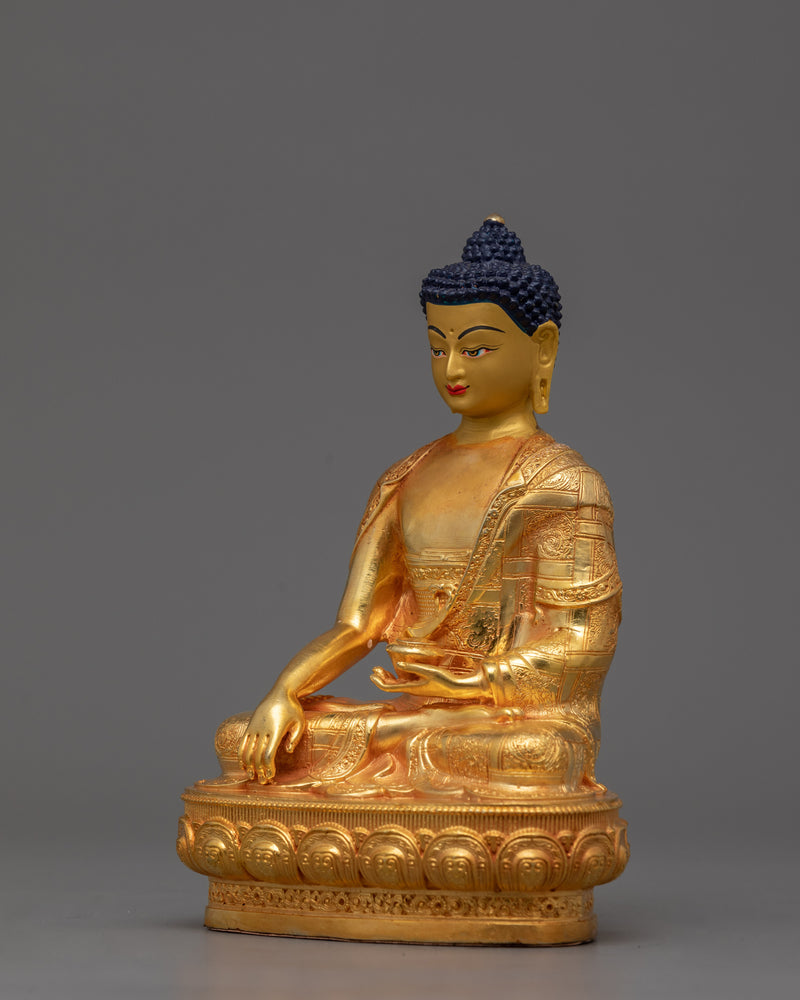 Buddhist Deity Shakyamuni Buddha Statue | The Enlightened Dharma Teacher