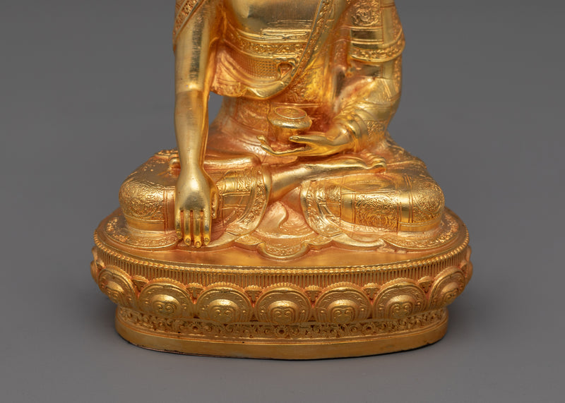 Buddhist Deity Shakyamuni Buddha Statue | The Enlightened Dharma Teacher