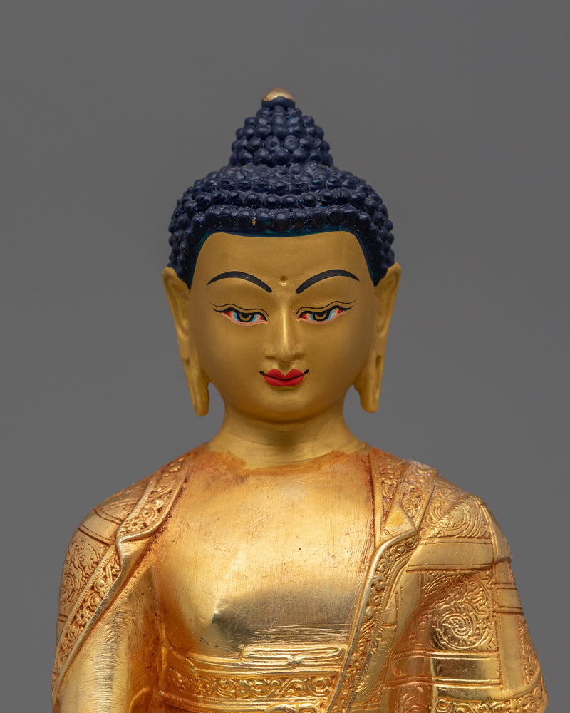 Buddhist Deity Shakyamuni Buddha Statue | The Enlightened Dharma Teacher