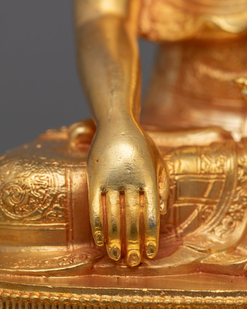 Buddhist Deity Shakyamuni Buddha Statue | The Enlightened Dharma Teacher