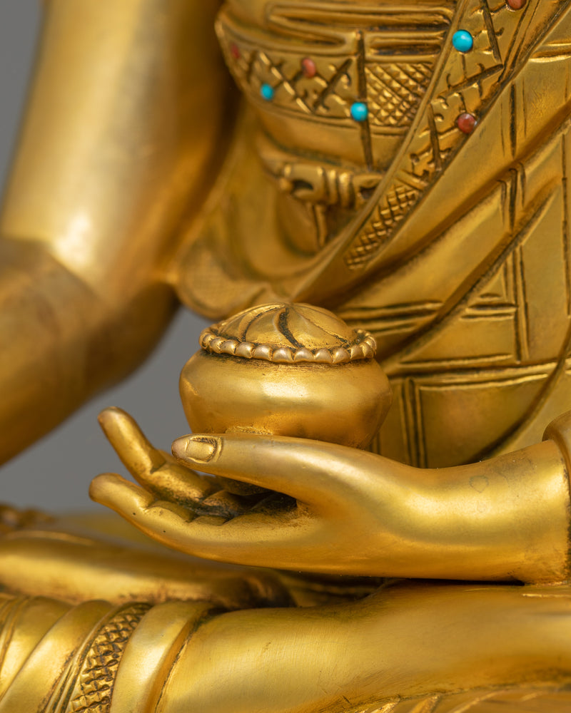 Shakyamuni Buddha Spiritual Teacher Sculpture | Symbol of Mindfulness Practice