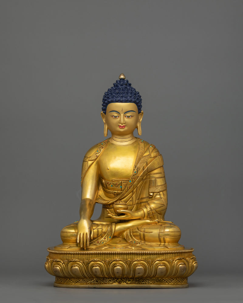 Shakyamuni Buddha Spiritual Teacher Sculpture | Symbol of Mindfulness Practice