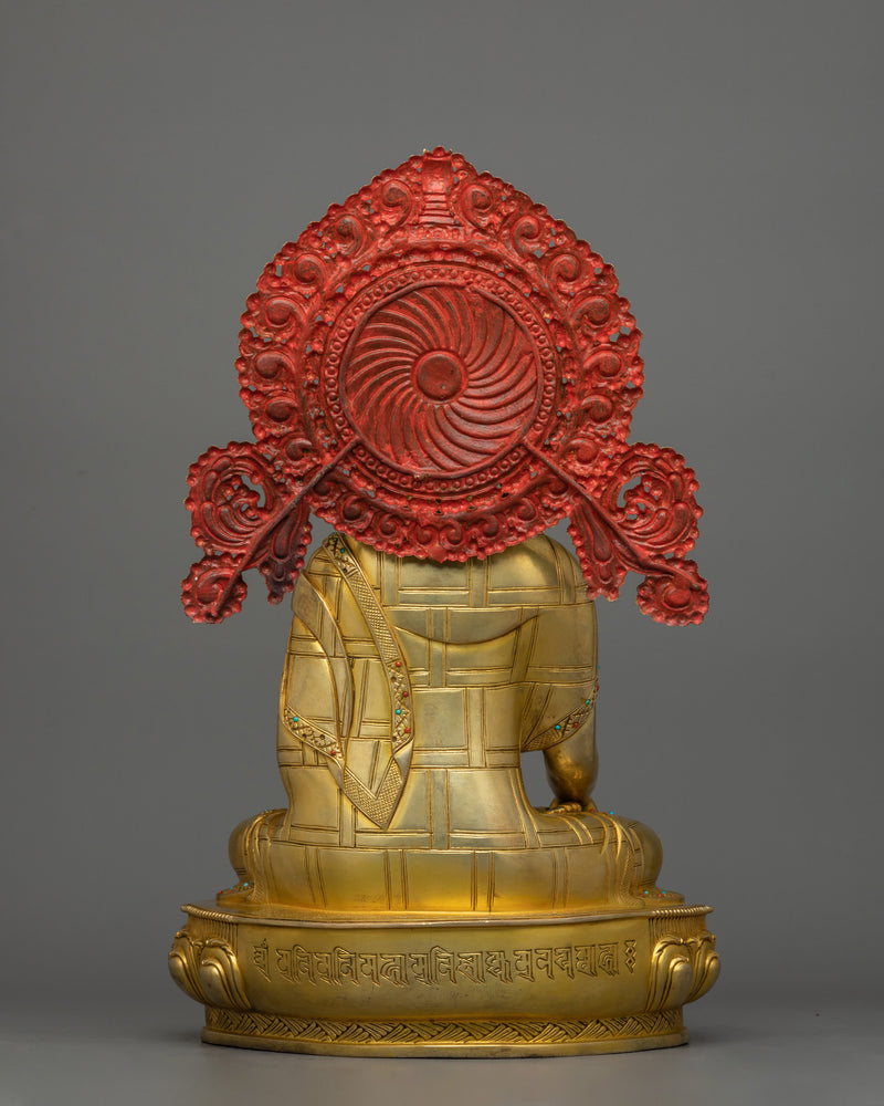 Shakyamuni Buddha Spiritual Teacher Sculpture | Symbol of Mindfulness Practice