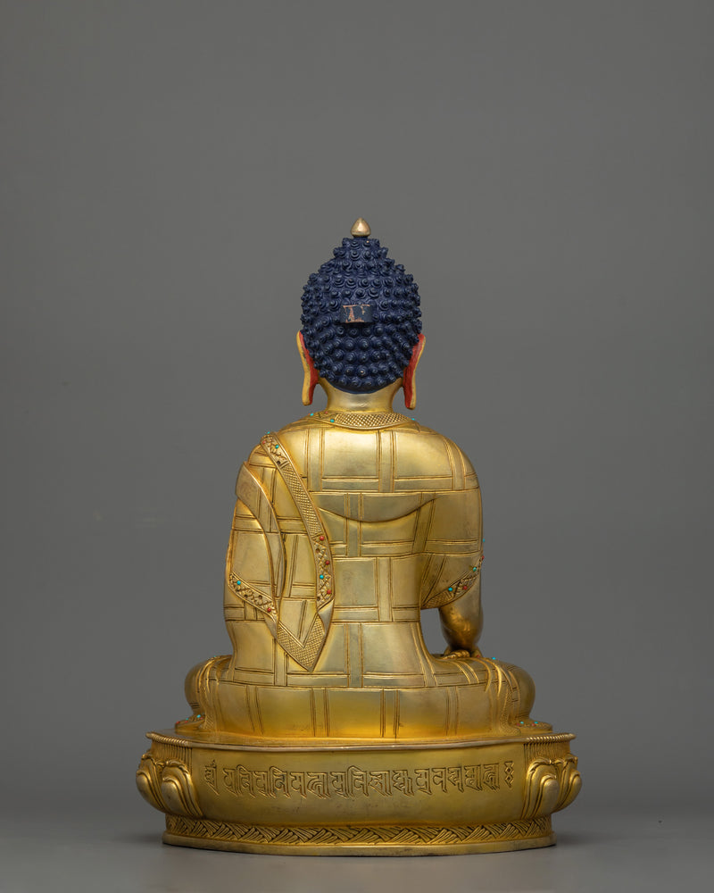 Shakyamuni Buddha Spiritual Teacher Sculpture | Symbol of Mindfulness Practice