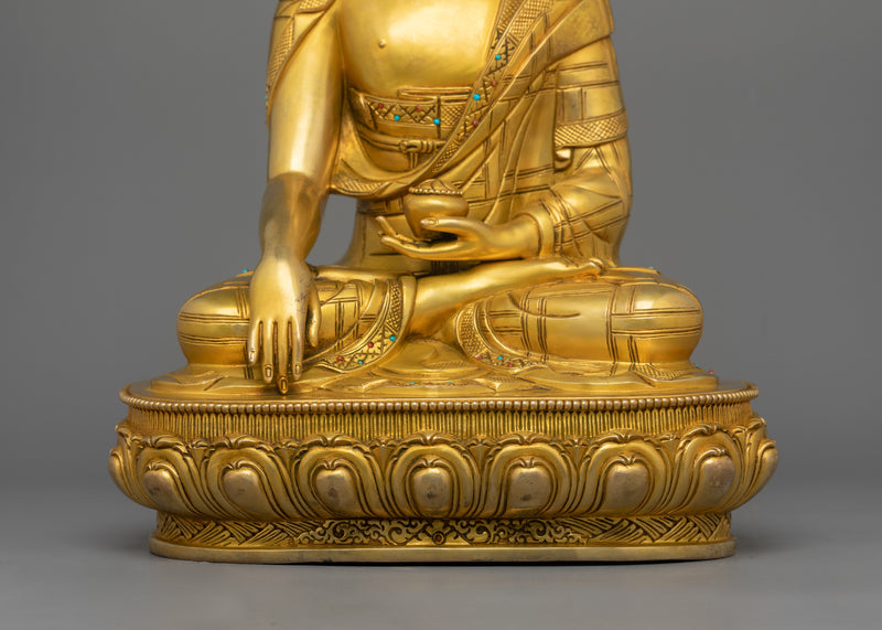 Shakyamuni Buddha Spiritual Teacher Sculpture | Symbol of Mindfulness Practice