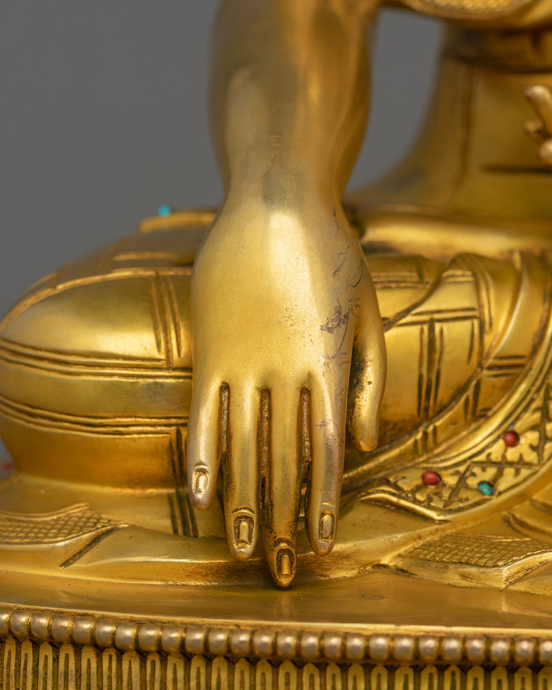 Shakyamuni Buddha Spiritual Teacher Sculpture | Symbol of Mindfulness Practice