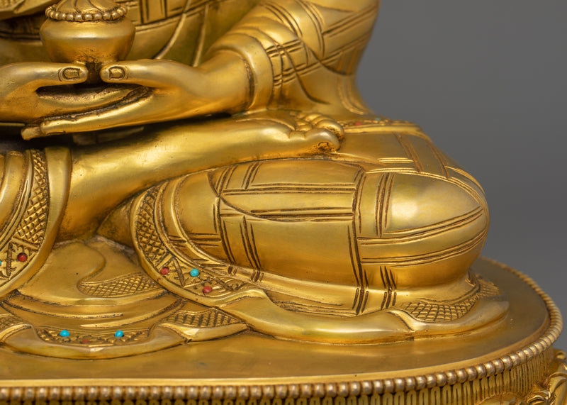 Traditional Handcrafted Buddha Amitabha Statue | The Buddha of Infinite Light