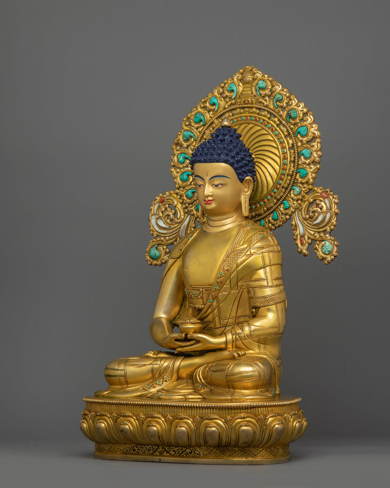 Traditional Handcrafted Buddha Amitabha Statue