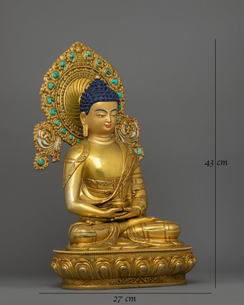 Traditional Handcrafted Buddha Amitabha Statue