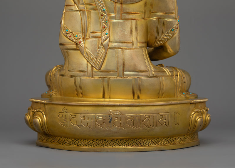 Traditional Handcrafted Buddha Amitabha Statue | The Buddha of Infinite Light