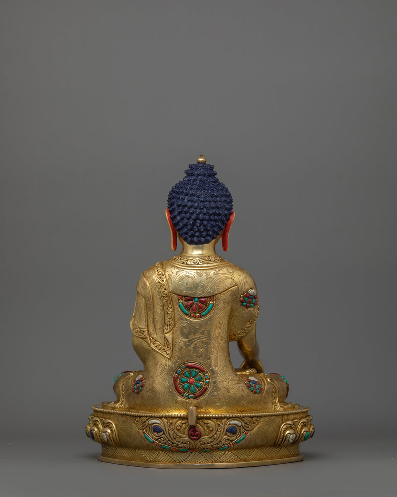 Meditating Buddha Shakyamuni Sculpture | Symbol of Spiritual Awakening