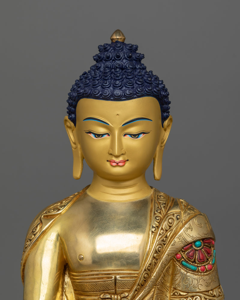 Meditating Buddha Shakyamuni Sculpture | Symbol of Spiritual Awakening