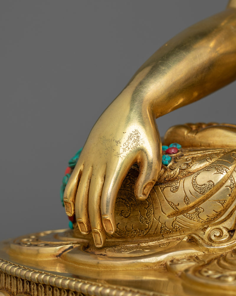 Meditating Buddha Shakyamuni Sculpture | Symbol of Spiritual Awakening