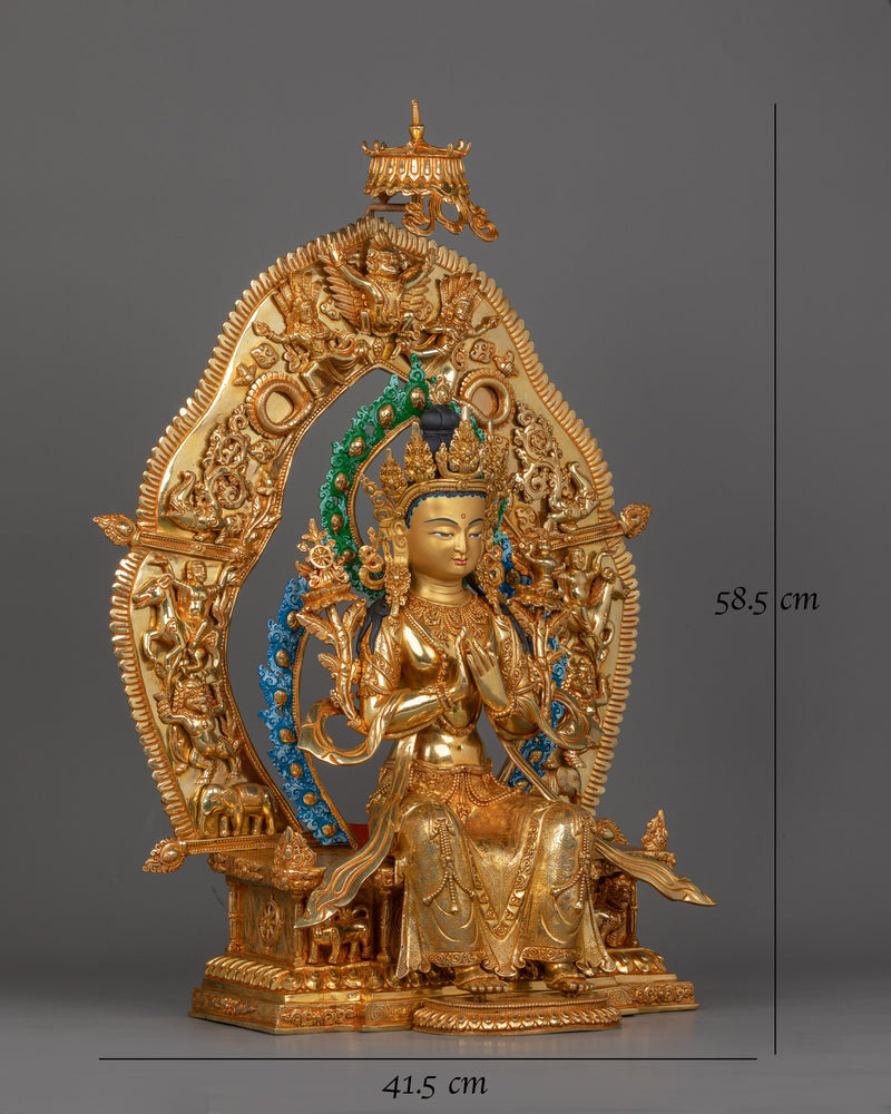 Maitreya Future Buddhist Deity Sculpture