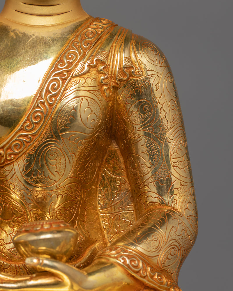 Himalayan Buddha Siddhartha Gautama Sculpture | A divine addition to your altar