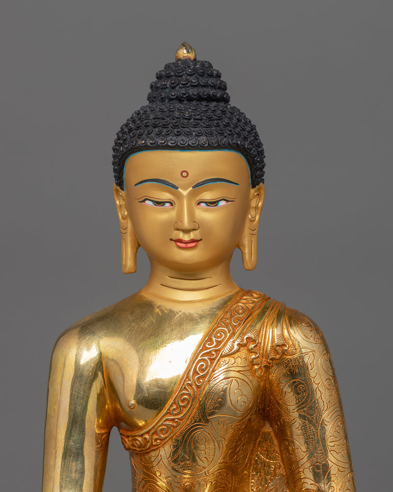 Himalayan Buddha Siddhartha Gautama Sculpture | A divine addition to your altar