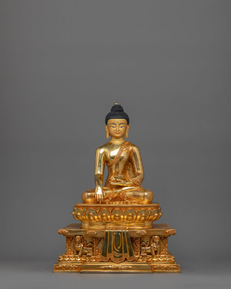 Himalayan Buddha Siddhartha Gautama Sculpture | A divine addition to your altar