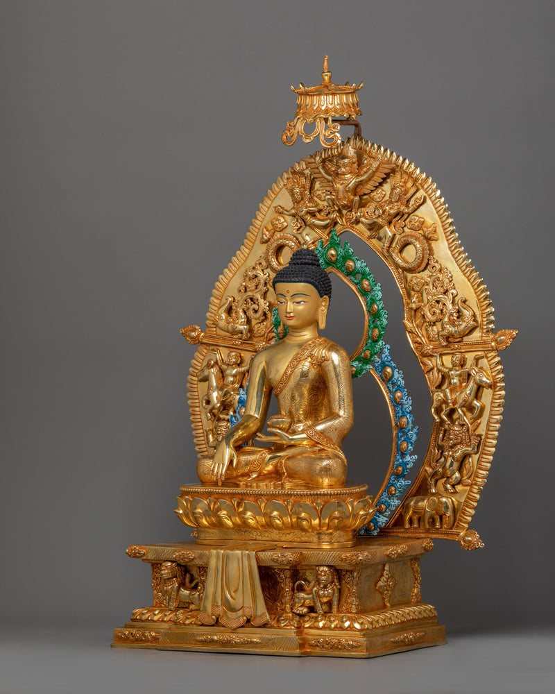 Himalayan Buddha Siddhartha Gautama Sculpture | A divine addition to your altar