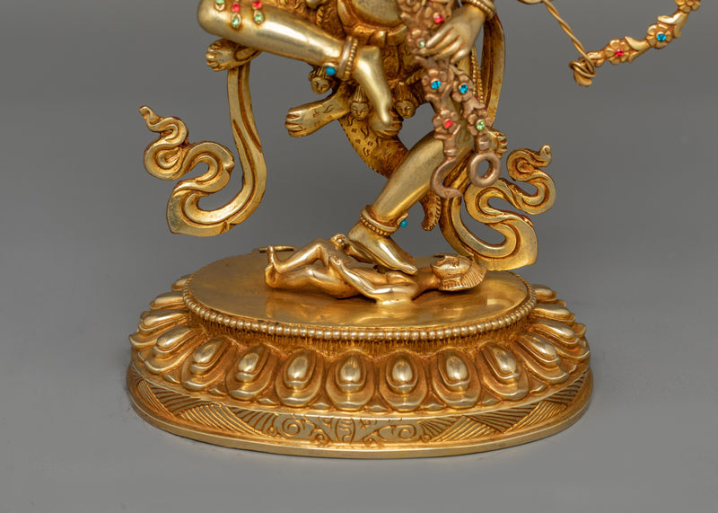 Kurukulla Semi-Wrathful Dakini Statue | Tibetan Himalayan Treasure