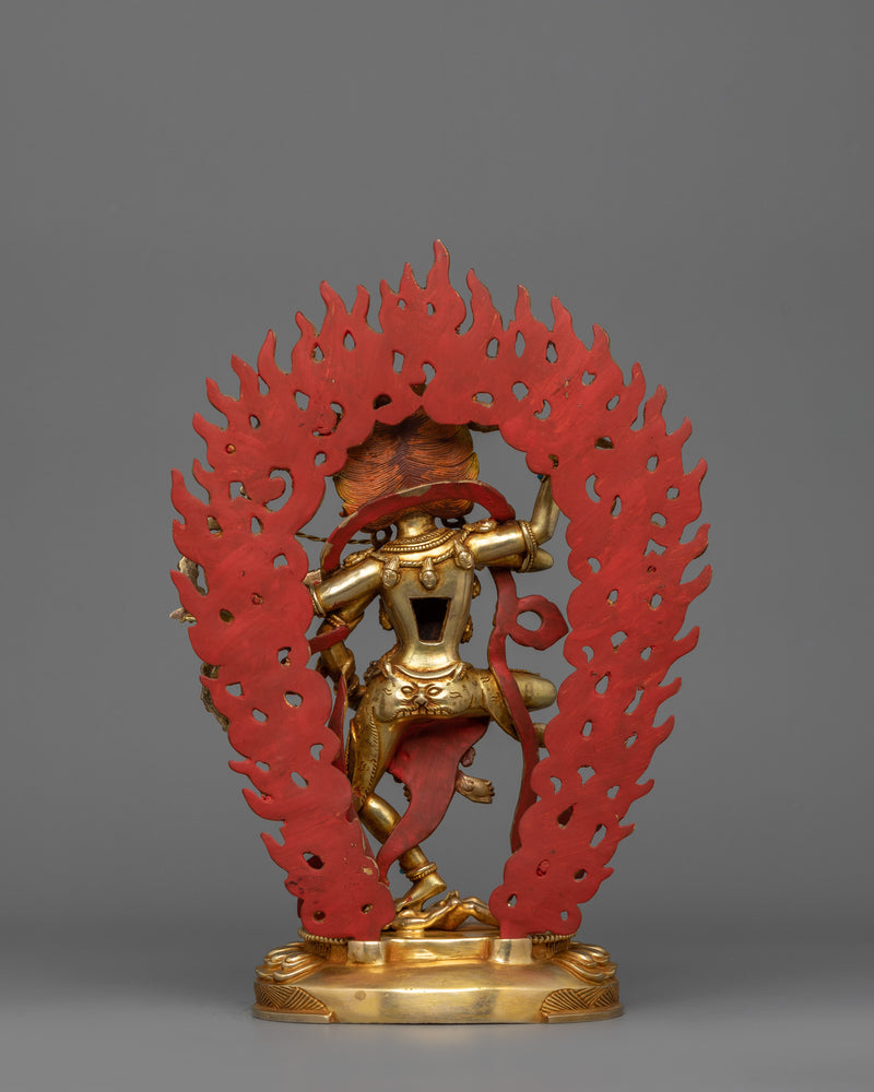 Kurukulla Semi-Wrathful Dakini Statue | Tibetan Himalayan Treasure