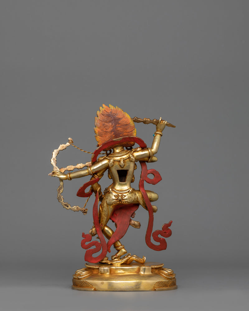 Kurukulla Semi-Wrathful Dakini Statue | Tibetan Himalayan Treasure