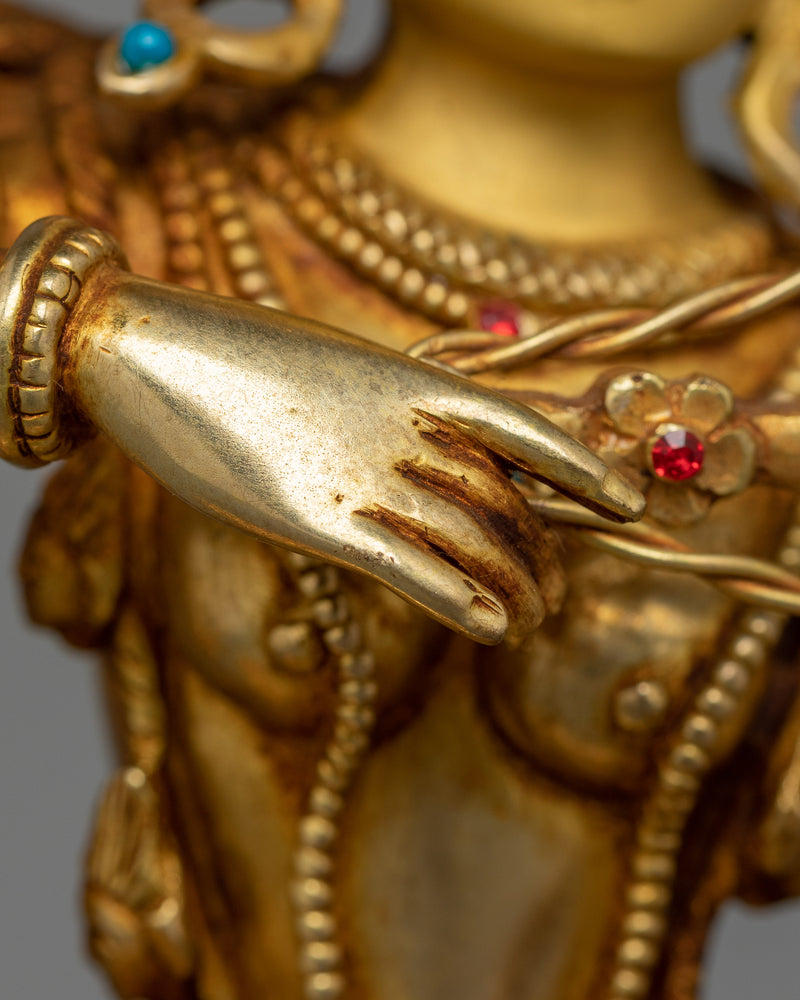 Kurukulla Semi-Wrathful Dakini Statue | Tibetan Himalayan Treasure