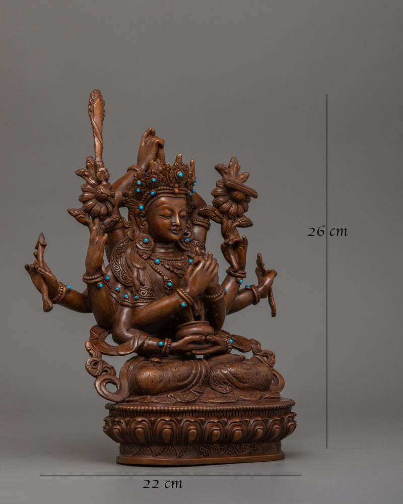 Bodhisattva Namasangiti Deity Sculpture