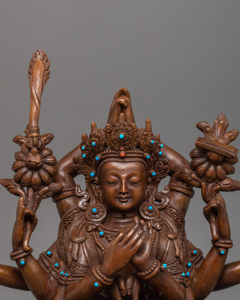 Bodhisattva Namasangiti Deity Sculpture | Bodhisattva of Supreme Enlightenment