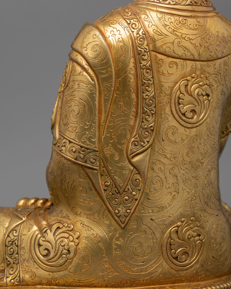 Mitrugpa Tibetan Buddhist Deity Statue | 24K Gold Gilded Artwork