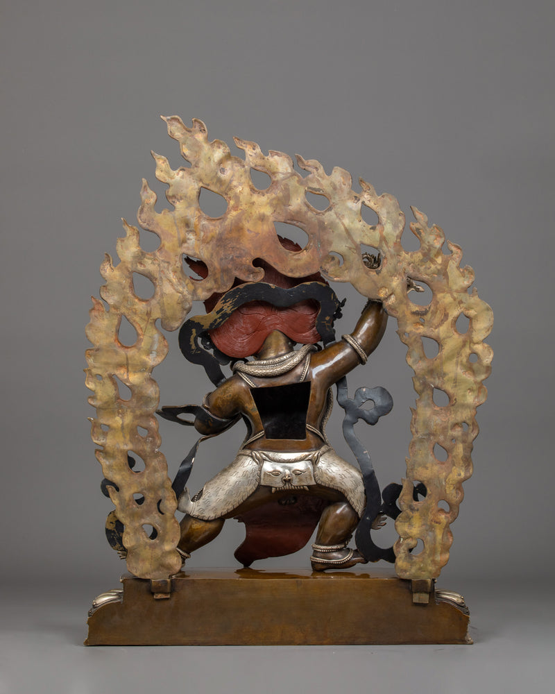 Handmade Vajrapani Protector of Buddhism Statue | Symbol of Power and Protection