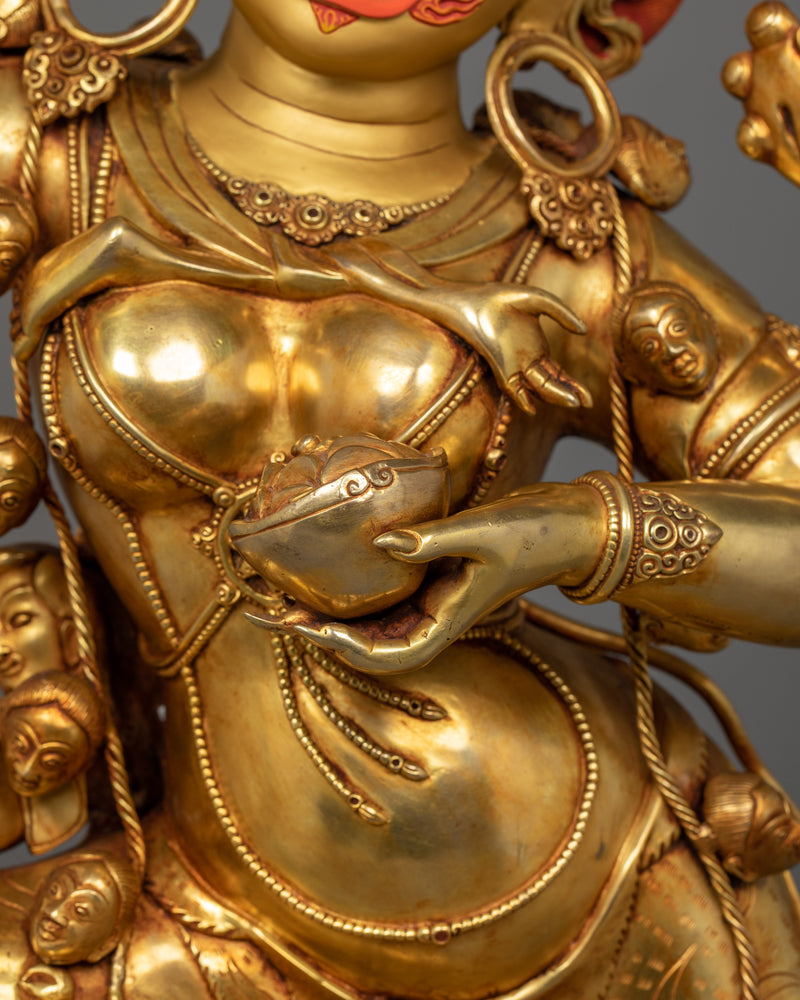 Handmade Vajravarahi Deity Statue – Symbol of Power, and Spiritual Transformation