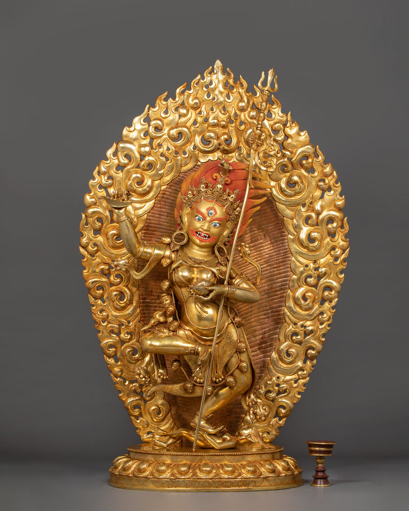 Handmade Vajravarahi Deity Statue – Symbol of Power, and Spiritual Transformation