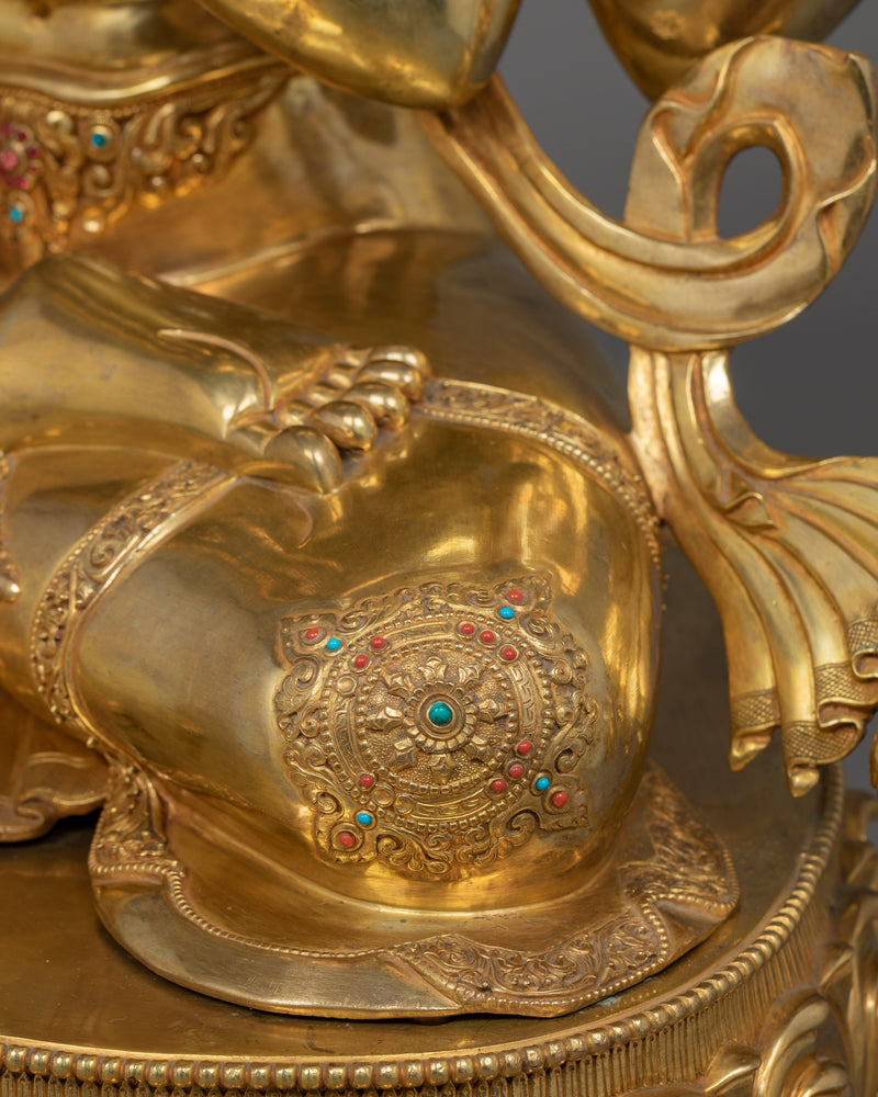 Compassion deity Chenrezig sculpture | Four Armed Deity