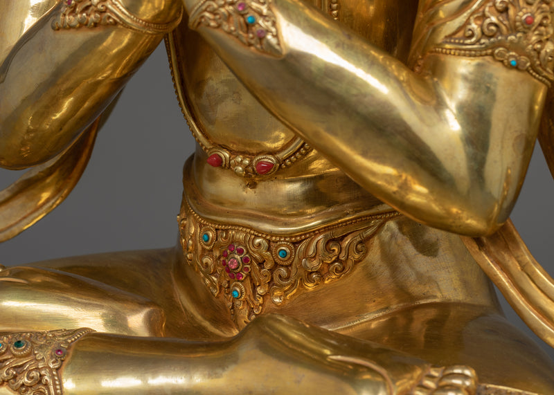 Compassion deity Chenrezig sculpture | Four Armed Deity