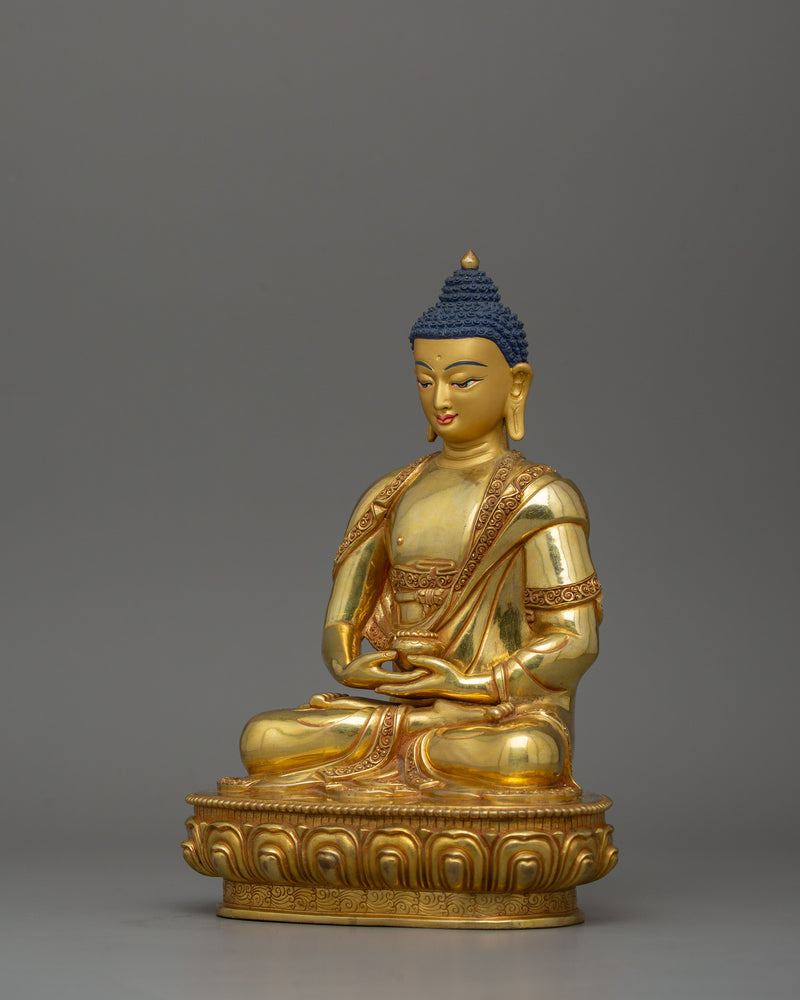 Handcrafted Buddha Amitabha Statue | The Buddha of Infinite Light