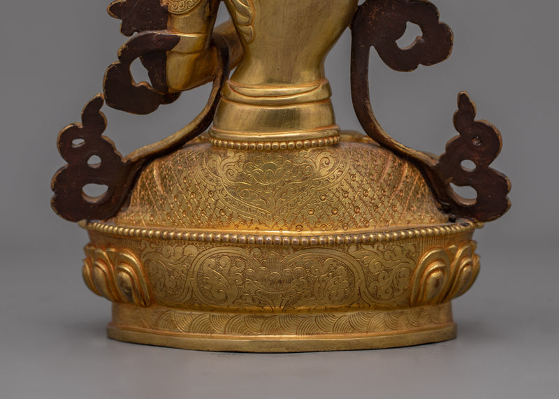 Manjushri Hand Crafted figurine | Symbol of Wisdom and Knowledge Deity