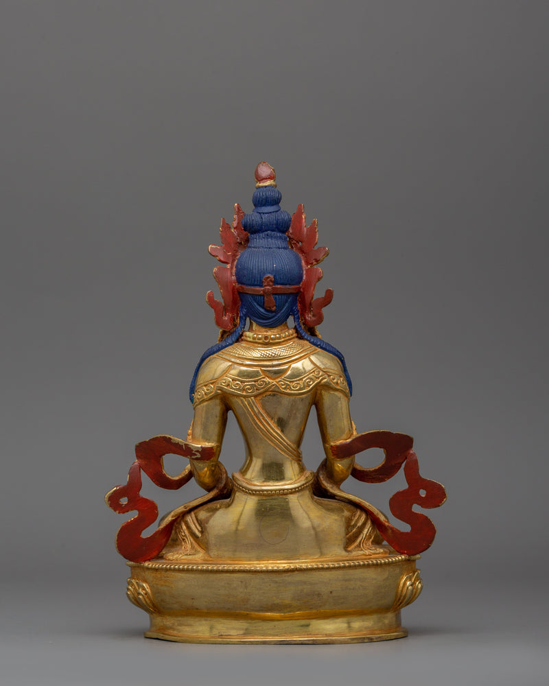 Longevity Deity Amitayus sculpture | Himalayan Sculpture