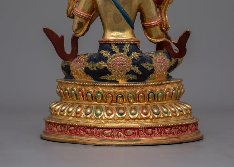 Historical Green Tara Statue | Symbol of Mercy and Enlightenment