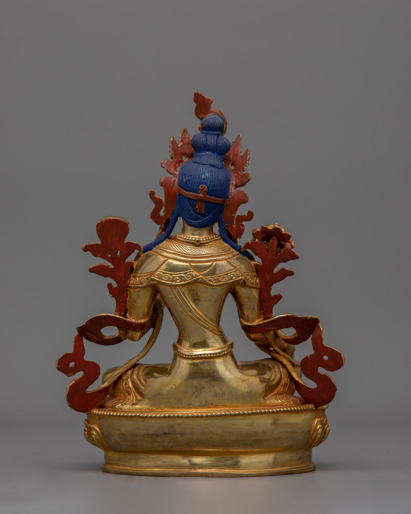 Shyamatara Beloved Deity Statue | Tibetan Buddhist Goddess for Altar and Meditation