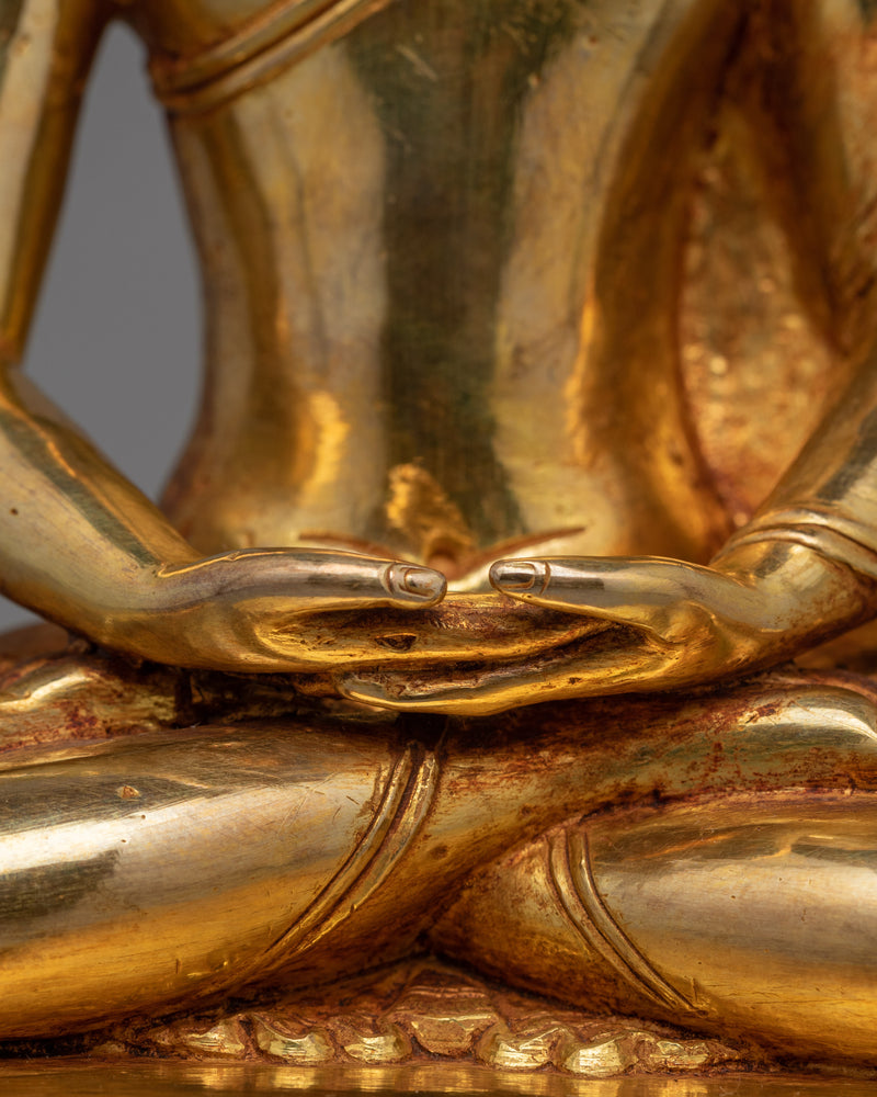 Sacred Amida Buddha Statue | Symbol of Boundless Compassion and Light