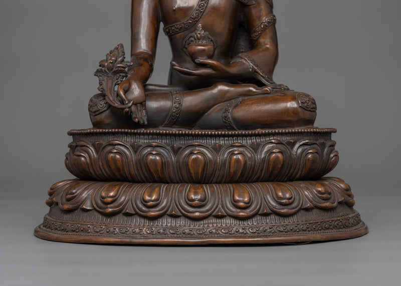 Handcrafted Statue of Bhaisajyaguru | Symbol of Healing and Spiritual Well-Being