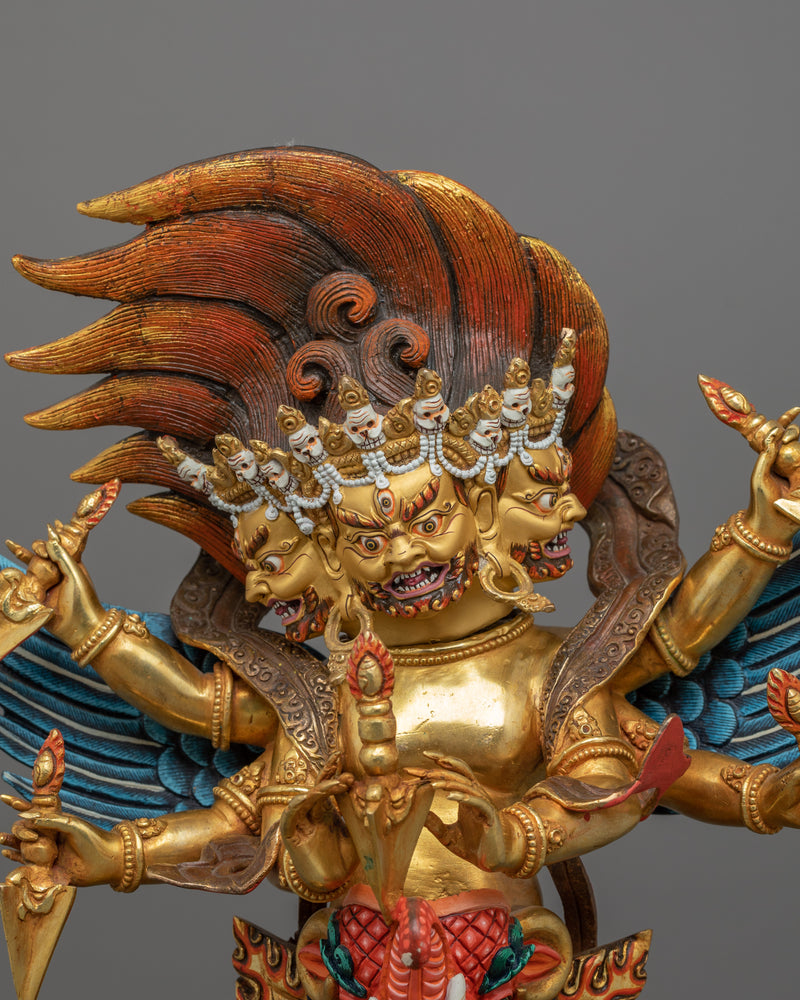 The Ultimate Protector Vajrakilaya Sculpture | Destroyer of Obstacles