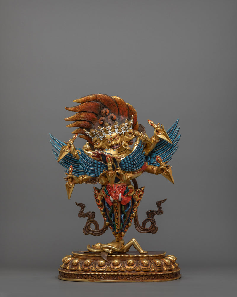 The Ultimate Protector Vajrakilaya Sculpture | Destroyer of Obstacles