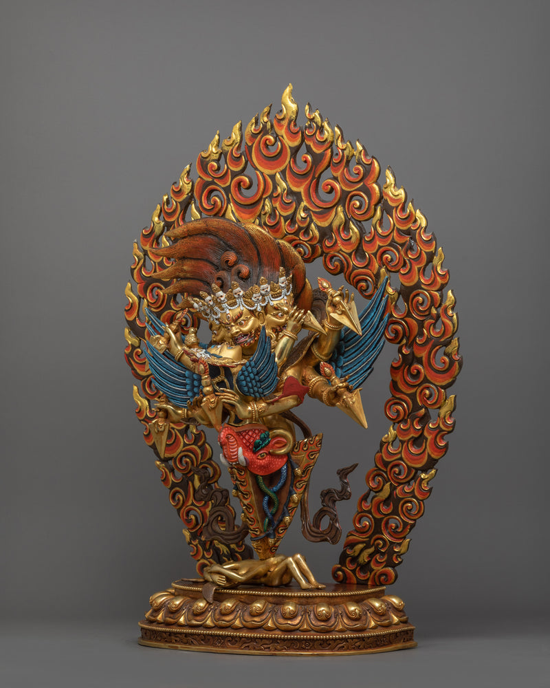 The Ultimate Protector Vajrakilaya Sculpture | Destroyer of Obstacles